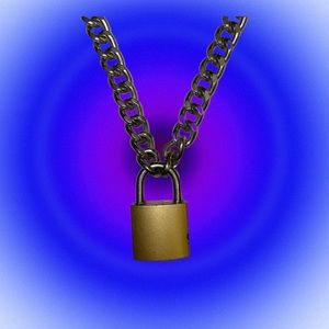 Lock chain necklace ⛓️🔒 HotTopic ✨